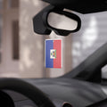 Haiti Flag Car Air Freshener – Patriotic Scented Hanging Ornament