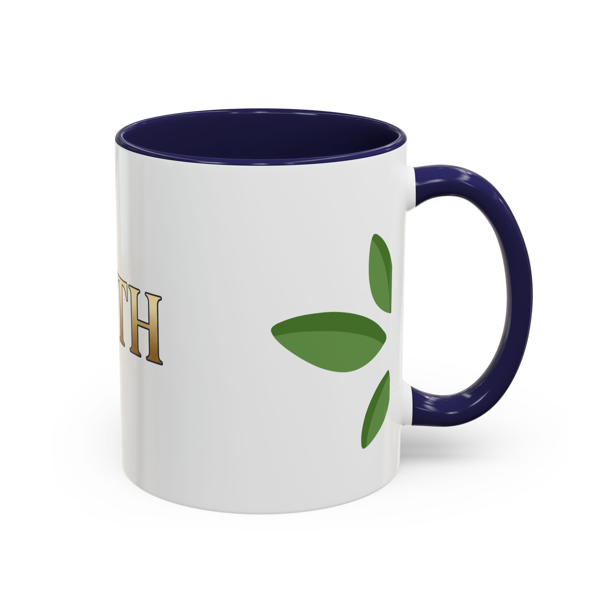 Faith Accent Coffee Mug – Religious Inspirational Tea & Coffee Cup (11/15 oz)