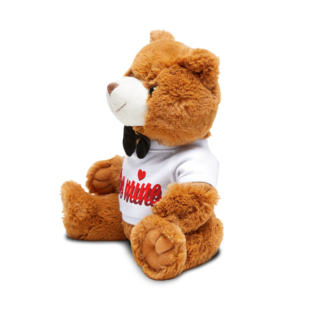 Valentine Plush Teddy Bear - 'Be Mine' Shirt