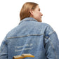 Denim Jacket — Open Bible Back Patch