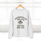 Crewneck Sweatshirt — "Daughters of the King, Sisters for Life" (Crown Graphic)