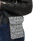 Zebra Print Crossbody Phone Wallet — Small Cell Phone Wallet with Card Pocket