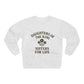 Crewneck Sweatshirt — "Daughters of the King, Sisters for Life" (Crown Graphic)