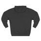Three-Panel Fleece Hoodie — Lightweight Logo Pullover Sweatshirt