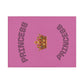 Princess Toddler Blanket — Pink Crown Cozy Baby Blanket for Girls