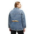 Denim Jacket — Open Bible Back Patch