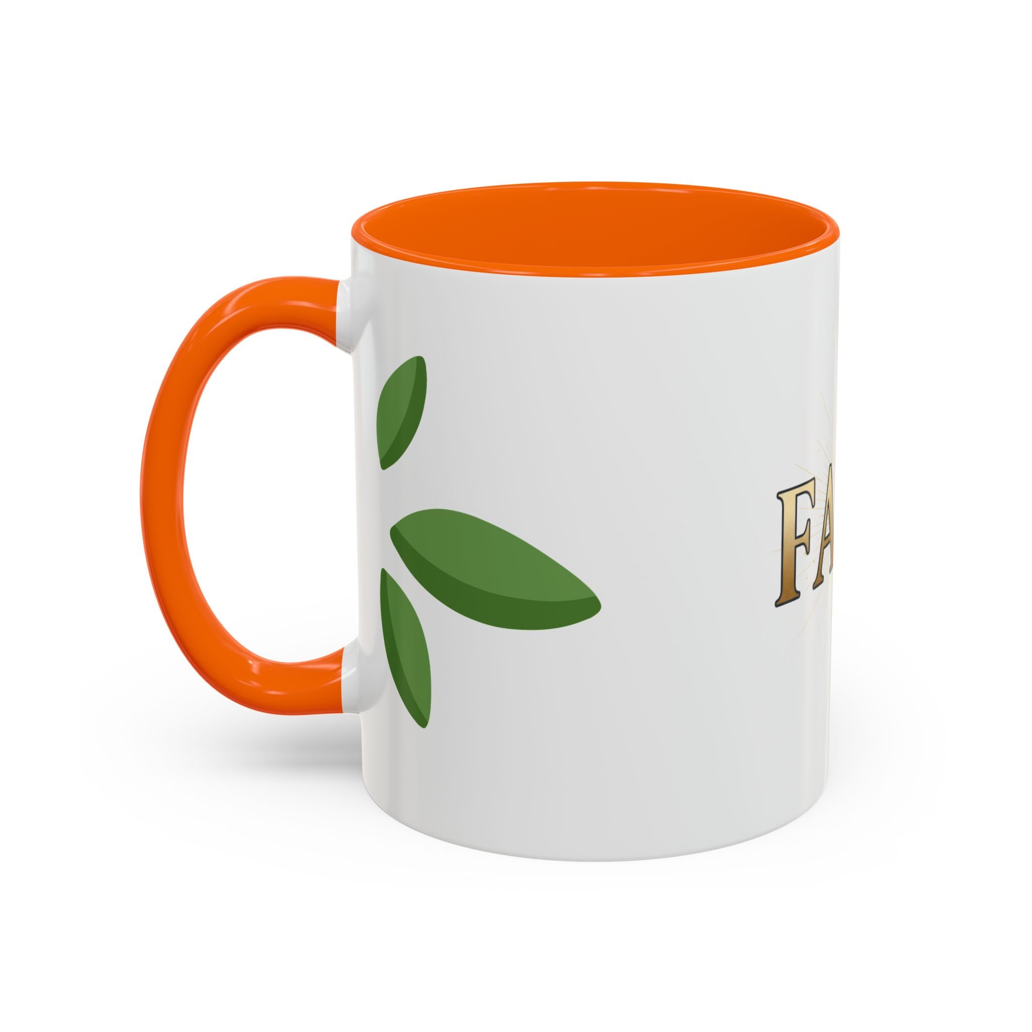 Faith Accent Coffee Mug – Religious Inspirational Tea & Coffee Cup (11/15 oz)