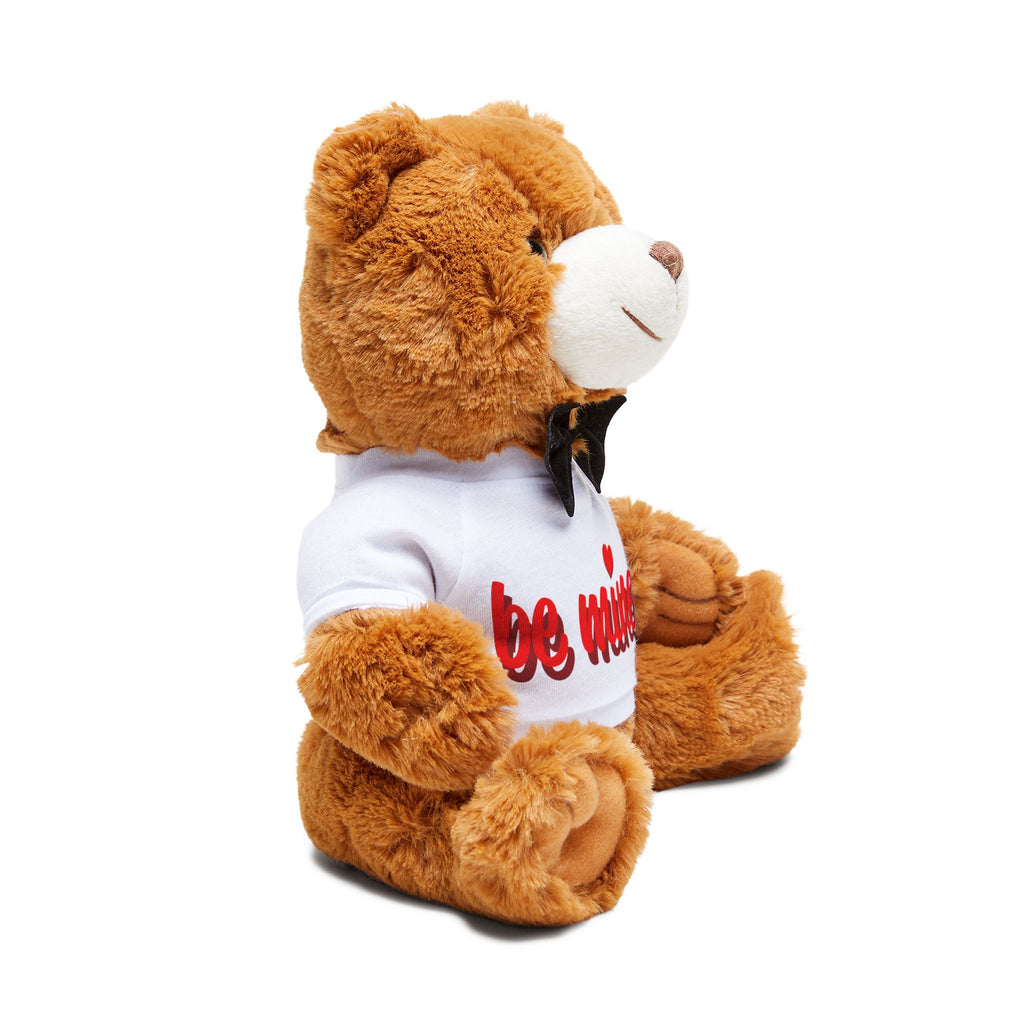 Valentine Plush Teddy Bear - 'Be Mine' Shirt
