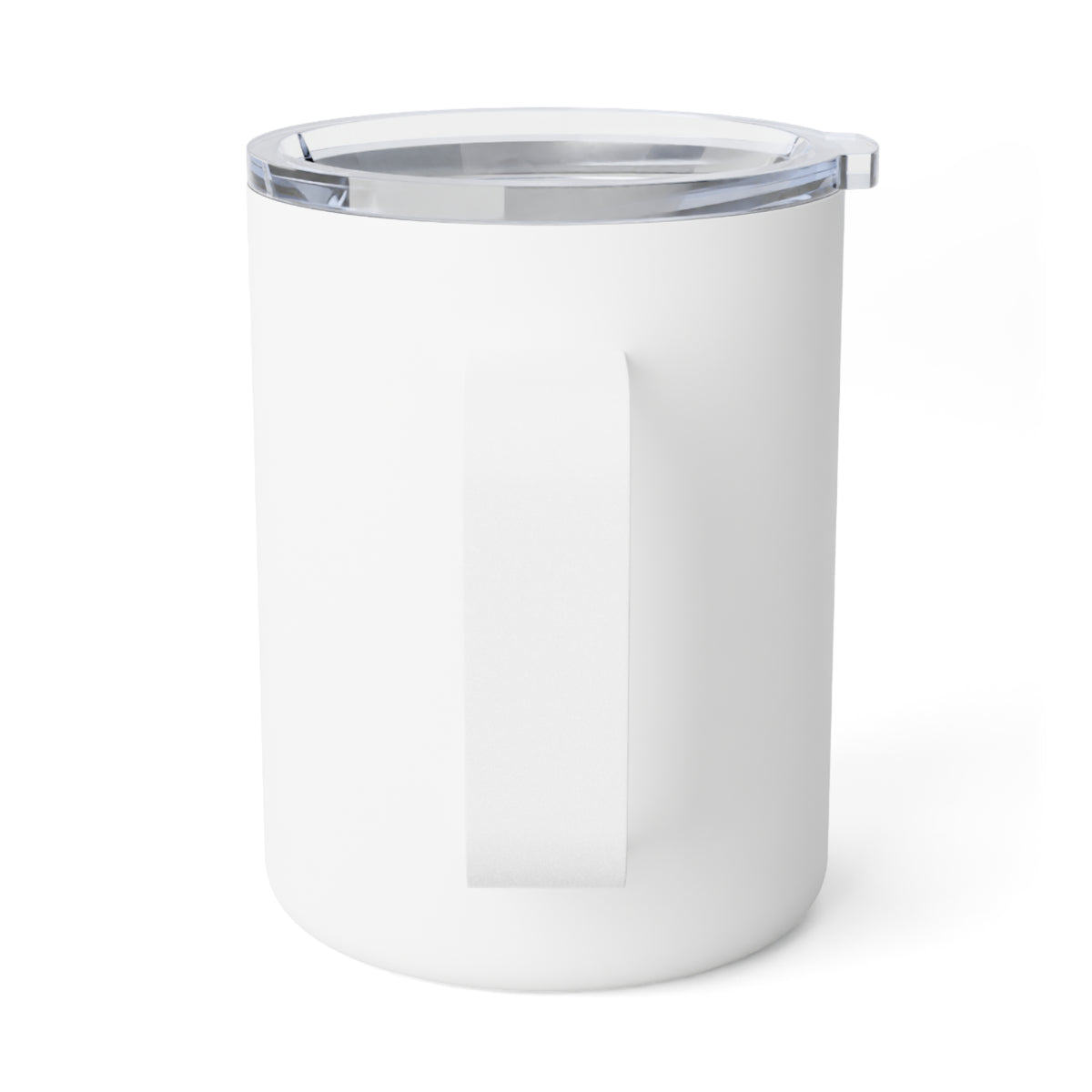 Insulated Coffee Mug — "I Sought The Lord And He Heard" Christian Travel Tumbler, 10 oz