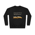 Bible Verse Sweatshirt — 2 Samuel 7:18-29 “Blessed Forever” Crewneck