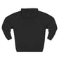 Three-Panel Fleece Hoodie — Lightweight Logo Pullover Sweatshirt
