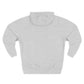 Three-Panel Fleece Hoodie — Lightweight Logo Pullover Sweatshirt