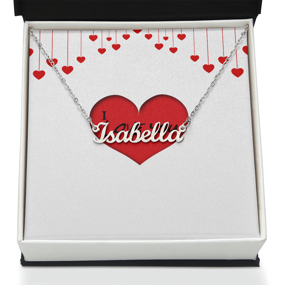 Give your Loved Ones a customized Necklace that they will want to wear daily.