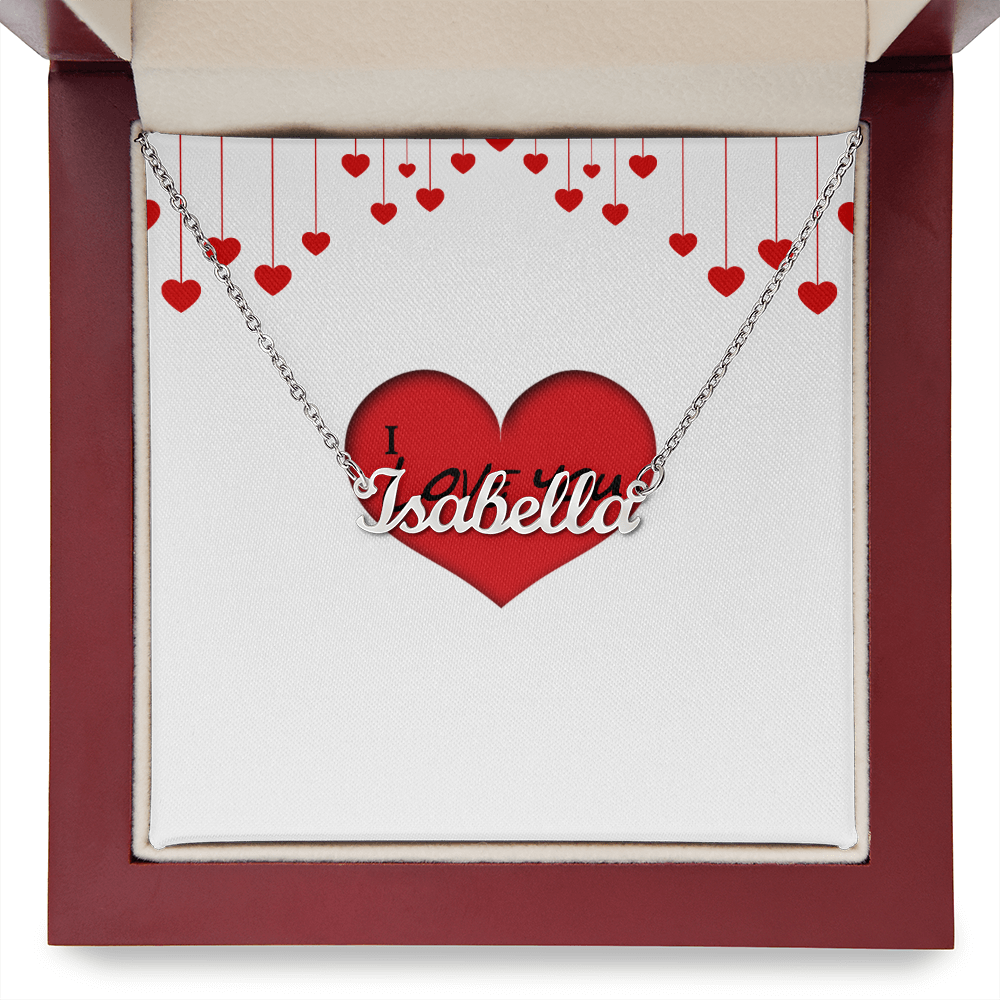 Give your Loved Ones a customized Necklace that they will want to wear daily.