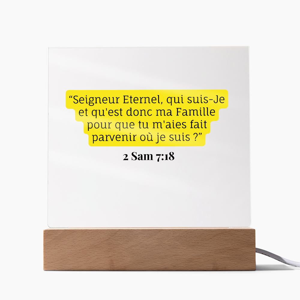 Acrylic Square Plaque/Customizable