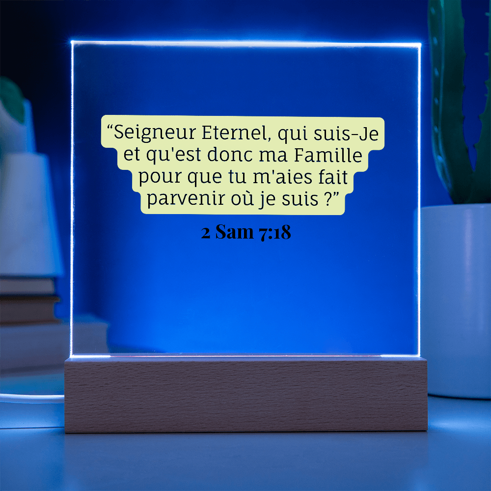 Acrylic Square Plaque/Customizable