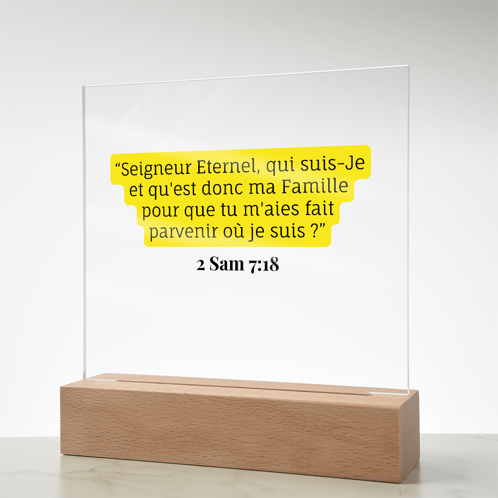 Acrylic Square Plaque/Customizable