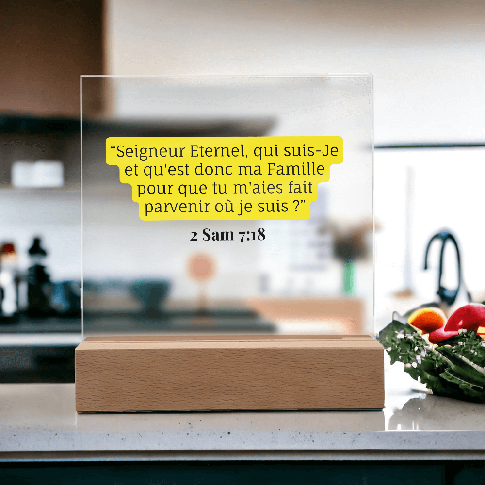 Acrylic Square Plaque/Customizable