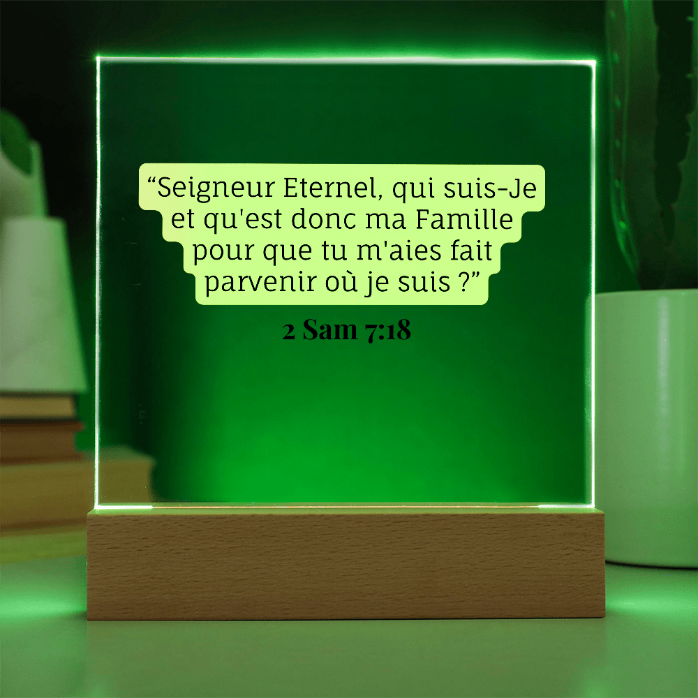 Acrylic Square Plaque/Customizable