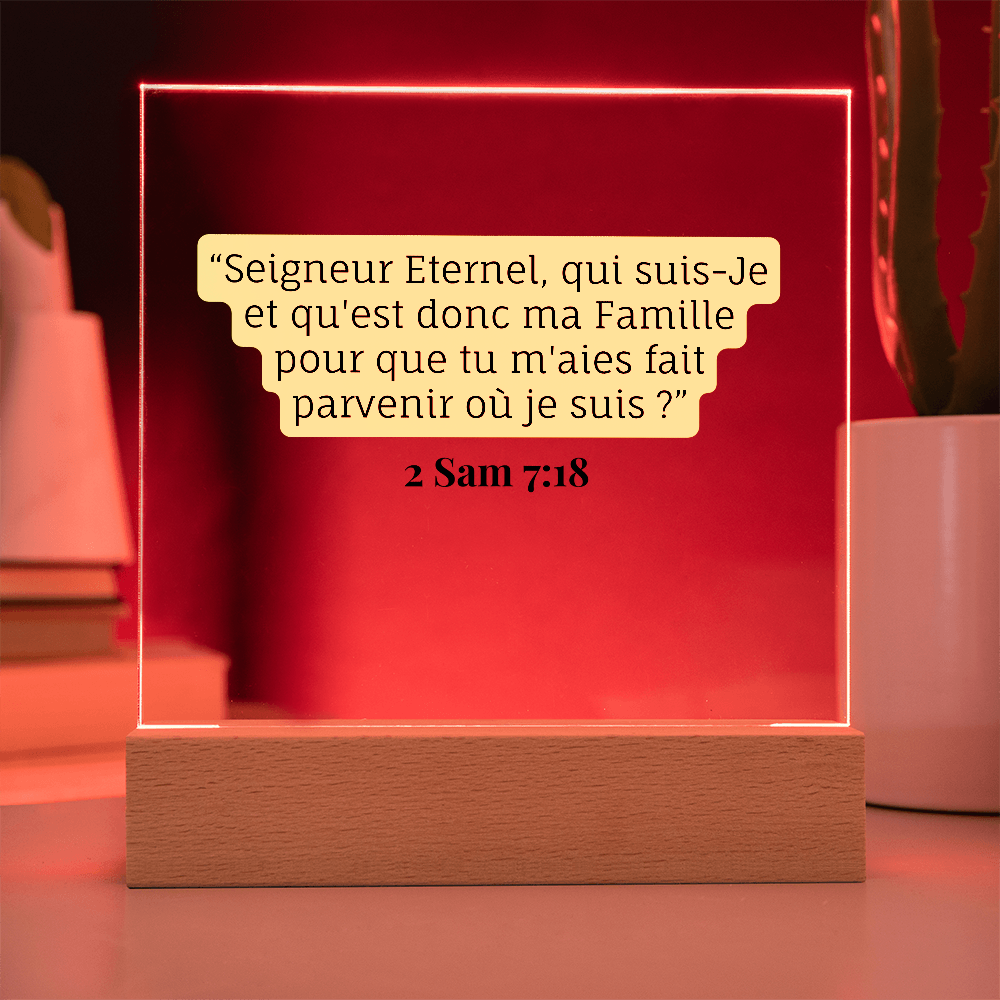 Acrylic Square Plaque/Customizable