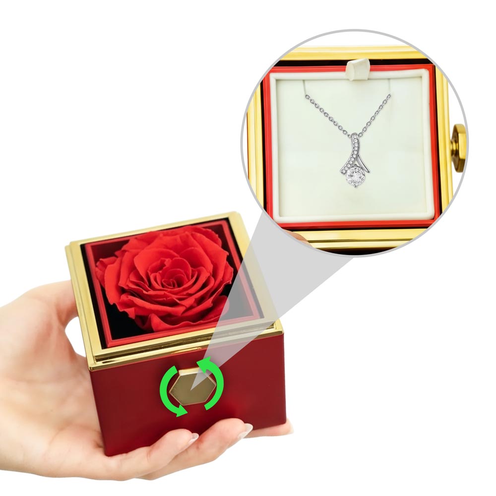 The Luxurious Box with a Rose that never Fades