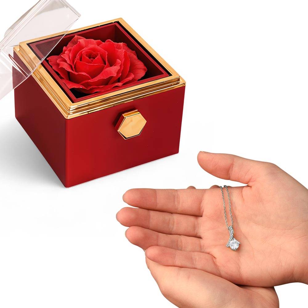 The Luxurious Box with a Rose that never Fades
