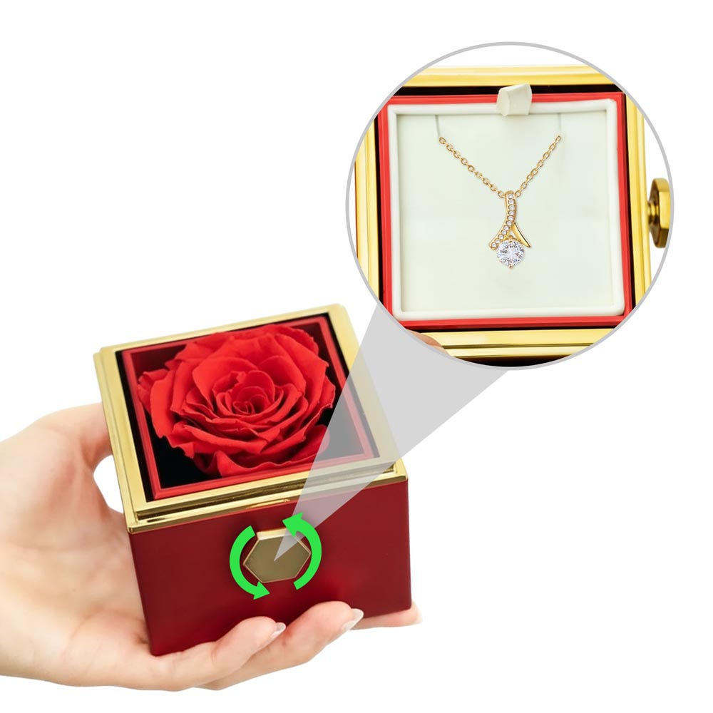 The Luxurious Box with a Rose that never Fades